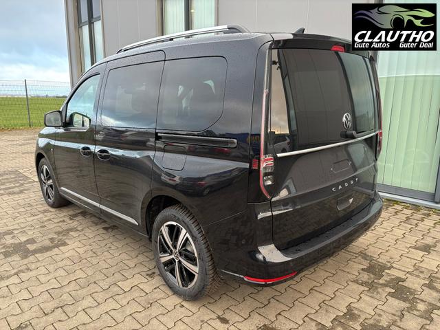 Volkswagen Caddy Style 1.5 TSI 115PS DSG/AUTOMATIK, Deep-Black, 17" Alu/Ganzjahresreifen, Winterpaket, ACC-Tempomat, Toter-Winkel, ParkAssist, Parksensoren vo/hi, Rückfahrkamera, Radio Ready2Discover 10" + Wireless AppConnect, Climatronic, Abgedunkelte Scheiben, M-Lederlenkrad 