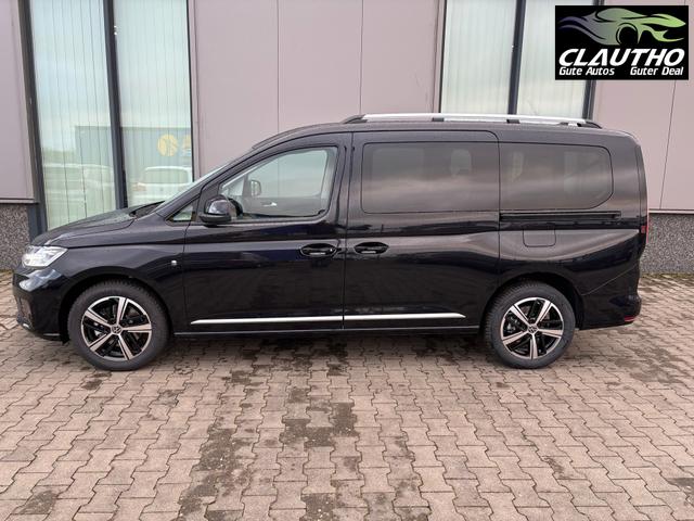 Volkswagen Caddy Style MAXI 7-SITZER 1.5 TSI 115PS DSG/AUTOMATIK, Deep-Black, 17" Alu/Ganzjahresreifen, Winterpaket, ACC-Tempomat, Toter-Winkel, ParkAssist, Parksensoren vo/hi, Rückfahrkamera, Radio Ready2Discover 10" + Wireless AppConnect, Climatronic, Abgedunkelte Scheiben 