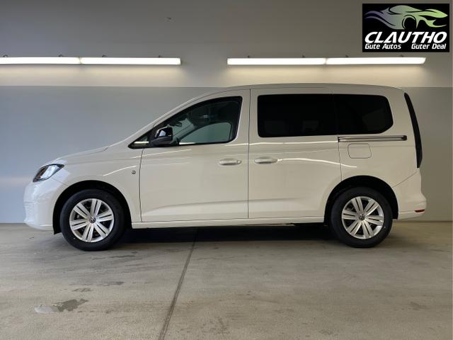Volkswagen / Caddy / Weiß / / / 115PS AHK+Climatronic+App-Connect+Winter+GVL+PDC+Side u. Lane Assist