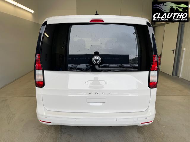 Volkswagen / Caddy / Weiß / / / 115PS AHK+Climatronic+App-Connect+Winter+GVL+PDC+Side u. Lane Assist