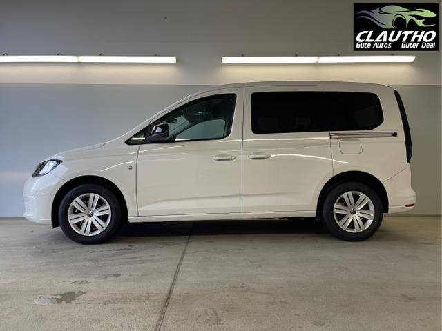 Volkswagen / Caddy / Weiß / / / 115PS AHK+Climatronic+App-Connect+Winter+GVL+PDC+Side u. Lane Assist