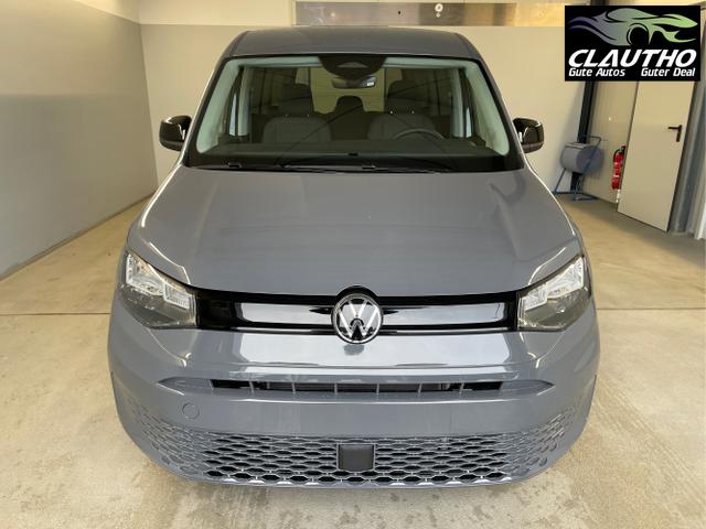 Volkswagen / Caddy / Grau / / / 115PS AHK+Climatronic+App-Connect+Winter+GVL+PDC+Side u. Lane Assist