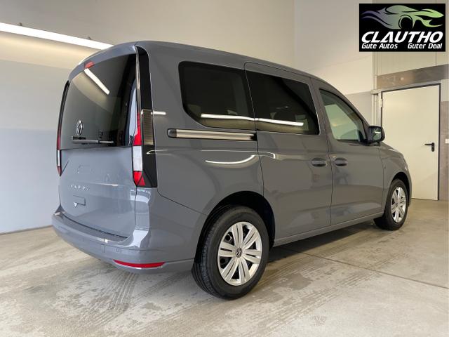 Volkswagen / Caddy / Grau / / / 115PS AHK+Climatronic+App-Connect+Winter+GVL+PDC+Side u. Lane Assist