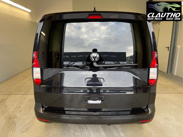 Volkswagen / Caddy / Schwarz / / / 115PS AHK+Climatronic+App-Connect+Winter+GVL+PDC+Side u. Lane Assist
