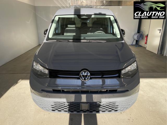 Volkswagen / Caddy / Grau / / / 115PS DSG AHK+Kamera+ACC+Parklenk+SHZ+Side Assist+App-Connect