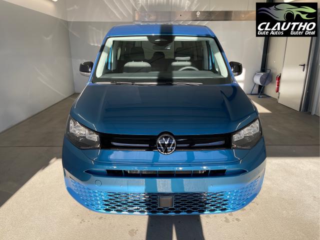 Volkswagen / Caddy / Blau / / / 115PS DSG AHK+Kamera+ACC+Parklenk+SHZ+Side Assist+App-Connect