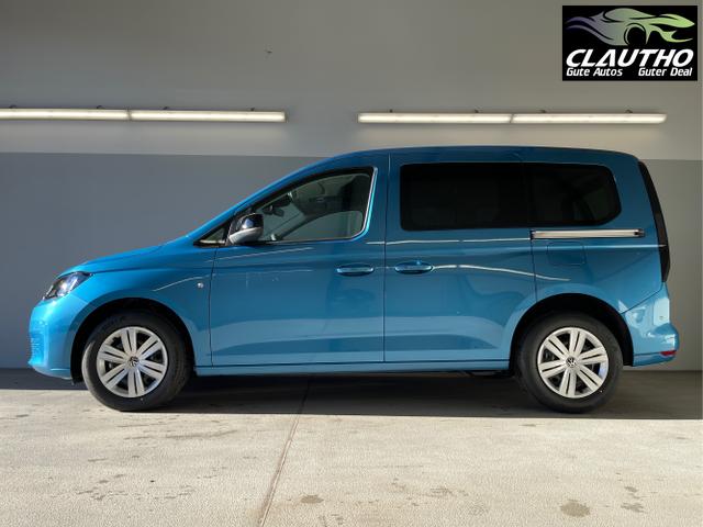 Volkswagen / Caddy / Blau / / / 115PS DSG AHK+Kamera+ACC+Parklenk+SHZ+Side Assist+App-Connect
