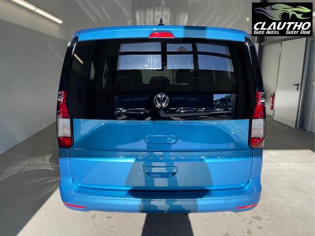 Volkswagen / Caddy / Blau / / / 115PS DSG AHK+Kamera+ACC+Parklenk+SHZ+Side Assist+App-Connect