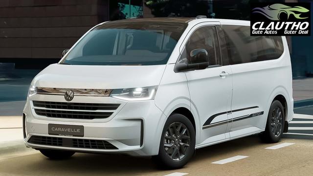 Volkswagen T7 Caravelle LIFE 2.0 TDI 81 kW 6-Gang, 8 Sitze, Klimaautomatik 3 Zonen, PDC vorne & h., Privacy Glas, Navigationssystem, Rückkamera, elektr. Zusatzheizung, 70 L Tank 