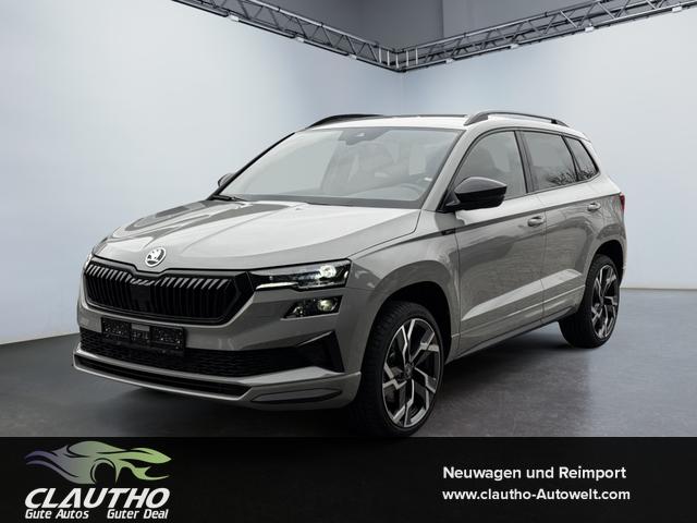 Skoda Karoq - 1,5 TSI DSG Sportline 2ZKlimaautomatik Canton Anh&auml;ngerkupplung Totewinkel Assistent 2 x Einparkhilfe Kamera 19 Zoll Felgen adaptiver Tempomat 5J Garantie