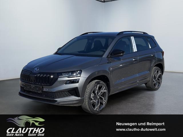 Skoda Karoq - Sportline 1,5 TSI DSG 2ZKlimaautomatik Canton Anh&auml;ngerkupplung Totewinkel Assistent 2 x Einparkhilfe Kamera 19 Zoll Felgen adaptiver Tempomat 5J Garantie