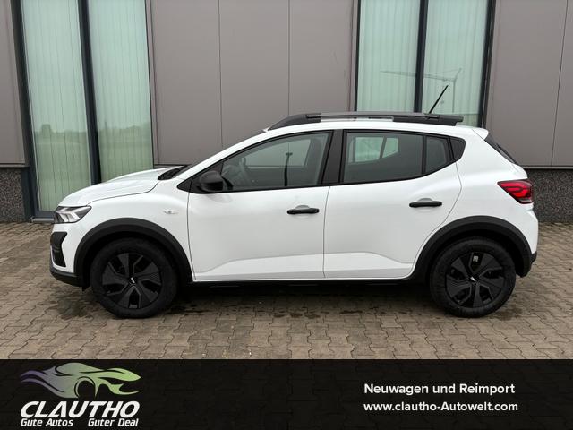 Dacia Sandero Stepway - Essential 1.0 TCe 90, Klimaanlage, Parksensoren hinten, Radio/DAB/Bluetooth, Tempomat, Dachreling, 16"-Flexwheel-Räder ATARA, Spurhalteassistent, Verkehrszeichenerkennung, Elektr. Fensterheber vorne, Zentralverriegelung mit Fernbedienung