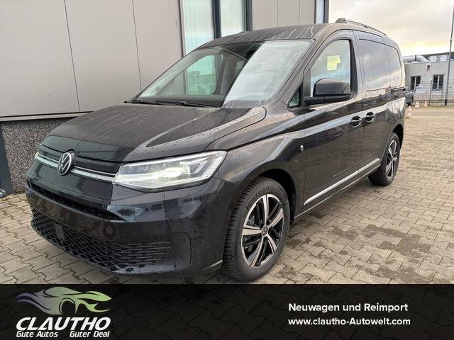 Volkswagen Caddy - Style 1.5 TSI 115PS DSG/AUTOMATIK, Deep-Black, 17" Alu/Ganzjahresreifen, Winterpaket, ACC-Tempomat, Toter-Winkel, ParkAssist, Parksensoren vo/hi, Rückfahrkamera, Radio Ready2Discover 10" + Wireless AppConnect, Climatronic, Abgedunkelte Scheiben, M-Lederlenkrad
