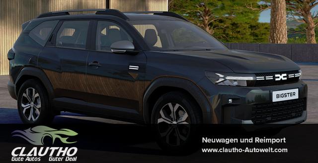 Dacia Bigster - Expression 1.2 TCe 140 Mild-Hybrid 6-Gang, Schwarz-Metallic + Parking-Paket, 17" Alu, Rückfahrkamera, Klimaautomatik, Radio 10" Wireless Apple CarPlay/Android Auto, Tempomat, Nebelscheinwerfer, Lederlenkrad