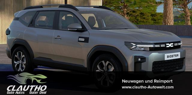 Dacia Bigster - Expression 1.2 TCe 140 Mild-Hybrid 6-Gang, Grau-Metallic + Parking-Paket, 17" Alu, Rückfahrkamera, Klimaautomatik, Radio 10" Wireless Apple CarPlay/Android Auto, Tempomat, Nebelscheinwerfer, Lederlenkrad