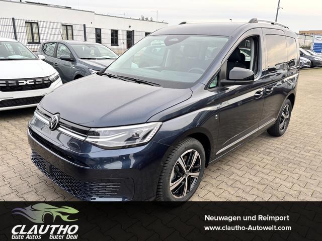 Volkswagen Caddy - Style 1.5 TSI 115PS DSG/AUTOMATIK, BLAU-MET, 17" Alu/Ganzjahresreifen, Winterpaket, ACC-Tempomat, Toter-Winkel, ParkAssist, Parksensoren vo/hi, Rückfahrkamera, Radio Ready2Discover 10" + Wireless AppConnect, Climatronic, Abgedunkelte Scheiben, M-Lederlenkrad