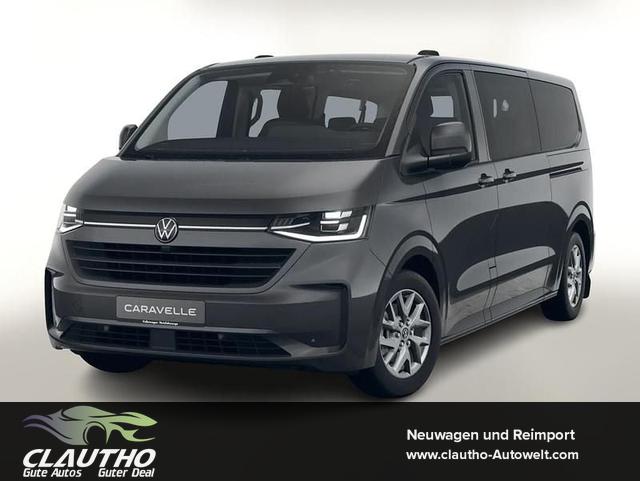 Volkswagen T7 Caravelle - Style 2.0 TDI 81 kW, 8 Sitze, I.Q. Light, Licht & Sicht Paket, Navigationssystem Discover Media,, Klimaautomatik für 3 Zonen, Fahrerassistenzpaket PLUS, dunkel eingefärbte Scheiben, 70 L Tank, elektrische Zusatzheizung , Langer Radstand