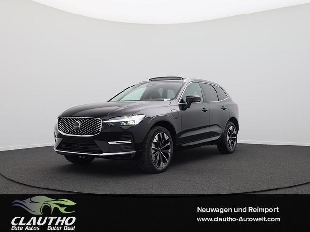 Volvo XC60 - T6 Ultra AWD PHEV 350PS Automatik FACELIFT elektr. PanoDach Nordico-Polsterung 360°Kamera PDC v+h ACC el.Heckklappe Harman/Kardon-Sound Klimaautomatik Standheizung Sitzheizung Lenkradheizung Frontscheibe beheizb. Navi