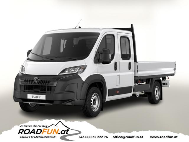 Peugeot Boxer - Pritsche DoKa 435 AT L4 AHK CarP Kam Visib