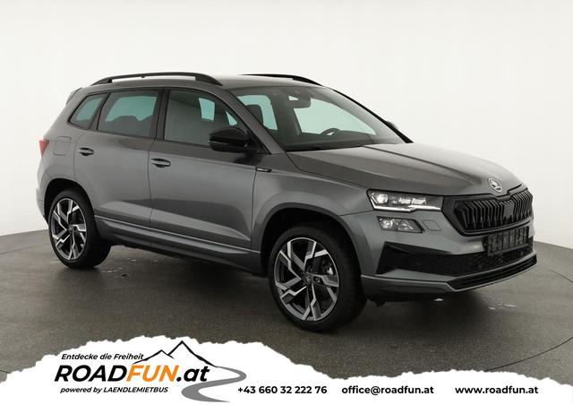 Skoda Karoq - Sportline 4x4 2.0 TDI DSG Sportline, Matrix, Teilleder, Navi, Side, 5-J. Garantie