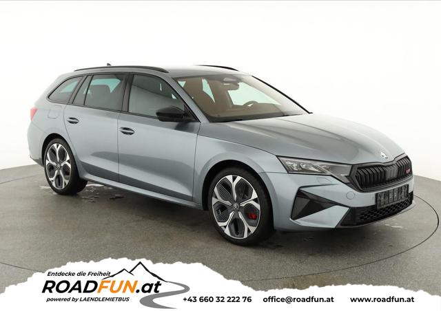 Skoda Octavia Combi - RS 2.0 TSI DSG, Sonderlackierung, AHK, 19 Zoll, Canton, el. Klappe, Navi, Matrix, sofort