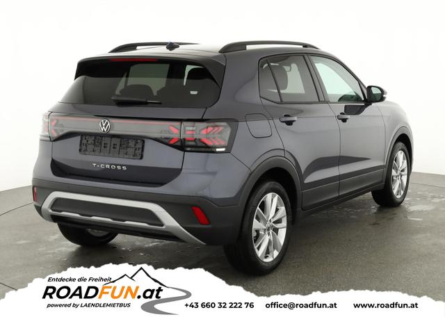 Volkswagen T-Cross - 1.0 TSI 85 kW Life DSG Life, AHK, IQ.Light, Kamera, ACC, Side, Winter, 17-Zoll
