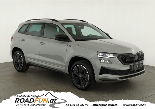Skoda Karoq - Sportline 4x4 2.0 TDI DSG Sportline, Pano, AHK, Navi, Matrix, AreaView, Side, Kamera, el. Klappe, FS-beheizbar, Winter