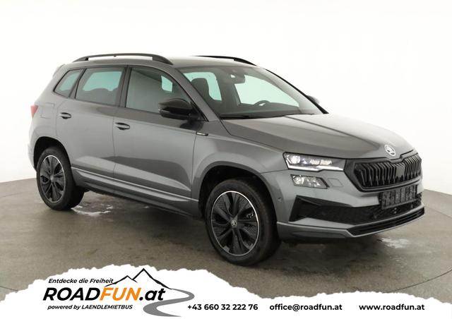 Skoda Karoq - Sportline 2.0 TDI DSG Sportline, AHK, Navi, CANTON, Matrix, AreaView, Side, Kamera, el. Klappe, FS-beheizbar