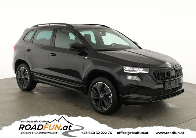 Skoda Karoq - Sportline 4x4 2.0 TDI DSG Sportline, Pano, AHK, Navi, Matrix, AreaView, Side, Kamera, el. Klappe, FS-beheizbar, Winter
