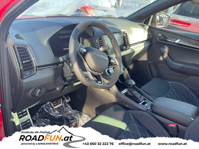 Skoda Karoq - Sportline 1.5 TSI DSG Sportline, AHK, Navi, CANTON, Matrix, AreaView, Side, FS-beheizbar, 5-J. Garantie