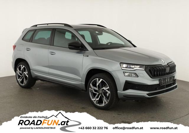 Skoda Karoq - Sportline 4x4 2.0 TSI DSG Sportline, Pano, AHK, Navi, Matrix, Side, Winter, 5 J.-Garantie