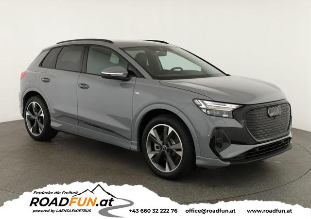 Audi Q4 e-tron - 45 basis quattro S-LINE quattro, Navi, Matrix, Side, Kamera, el. Klappe, Winter. 20-Zoll