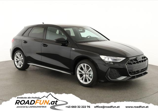 Audi A3 Sportback - TFSI 110 kW S line 35 S-tronic S-LINE, AHK, Matrix, Navi, el. Klappe, Kamera, Winter, 3 J.-Garantie