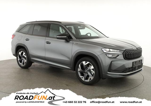 Skoda Kodiaq - 2.0 TDI 142 kW 4x4 Sportline DSG Sportline, Pano, AHK, Navi, Matrix, el. Klappe, Side, Winter, 19-Zoll