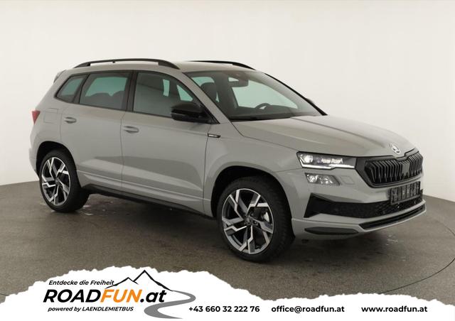 Skoda Karoq - Sportline 4x4 2.0 TSI DSG Sportline, Pano, AHK, Navi, Matrix, Side, Winter, 5 J.-Garantie