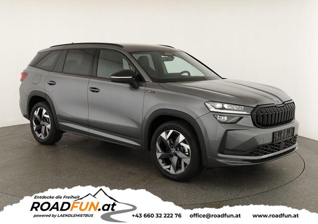 Skoda Kodiaq - 2.0 TSI 150 kW 4x4 Sportline DSG Sportline, 7-Sitzer, AHK, Navi, Matrix, Side, Kamera, Winter, 19-Zoll, 4 J.-Garantie