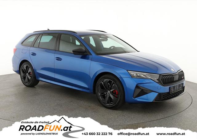 Skoda Octavia Combi - 2.0 TSI 195 kW RS DSG, Standheizung, AHK, Navi, Matrix, Side, Winter, 5 J.-Garantie