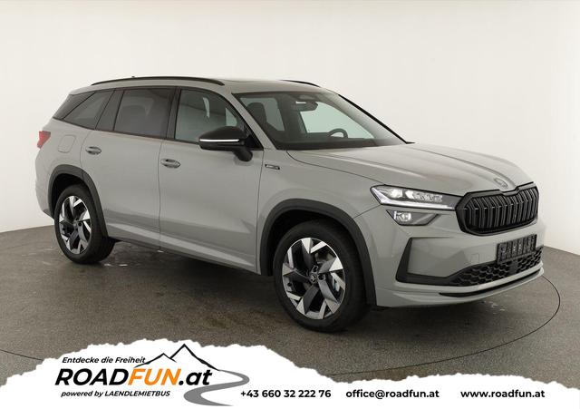 Skoda Kodiaq - 2.0 TDI 142 kW 4x4 Sportline DSG Sportline, Pano, AHK, Navi, Matrix, el. Klappe, Side, Winter, 19-Zoll, 4 J.-Garantie