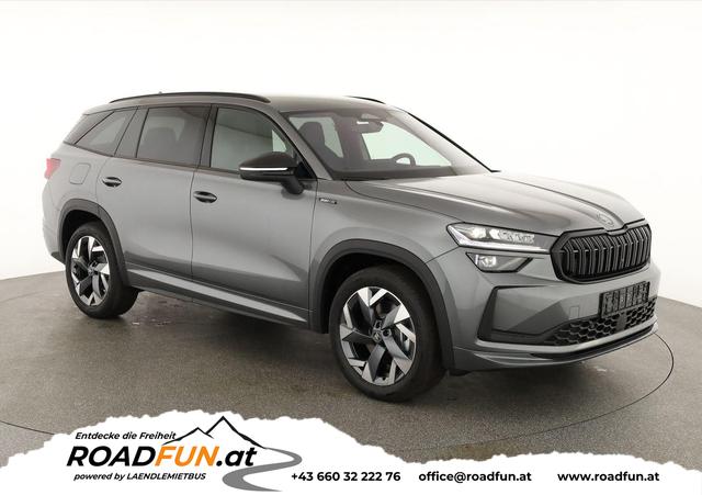 Skoda Kodiaq - 1.5 TSI mHEV 110 kW Sportline DSG Sportline, AHK, Navi, Matrix, el. Klappe, Side, Winter, 19-Zoll