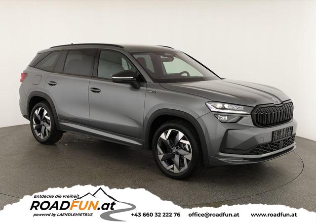 Skoda Kodiaq - 2.0 TDI 110 kW Sportline DSG Sportline, 7-Sitzer, AHK, Navi, Matrix, Kamera, Side, el. Klappe, 19-Zoll