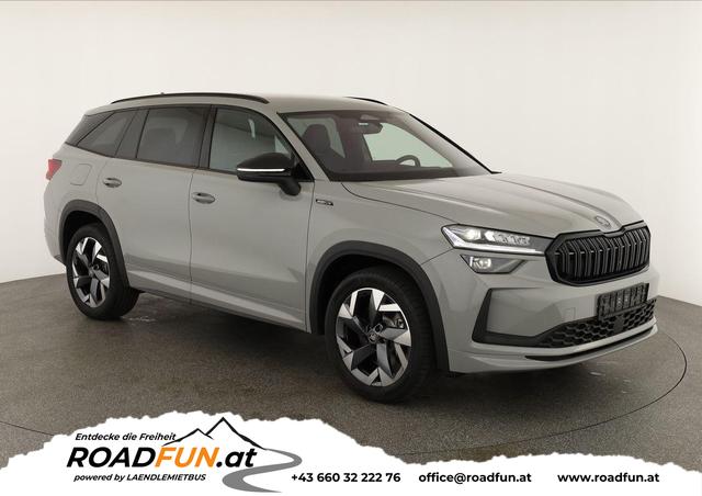 Skoda Kodiaq - 1.5 TSI mHEV 110 kW Sportline DSG Sportline, AHK, Navi, Matrix, el. Klappe, Side, 19-Zoll