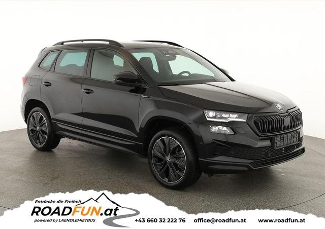 Skoda Karoq - Sportline 1.5 TSI DSG Sportline, Pano, AHK, Navi, CANTON, Matrix, AreaView, Side, Kamera, el. Klappe, FS-beheizbar, 5 J.-Garantie