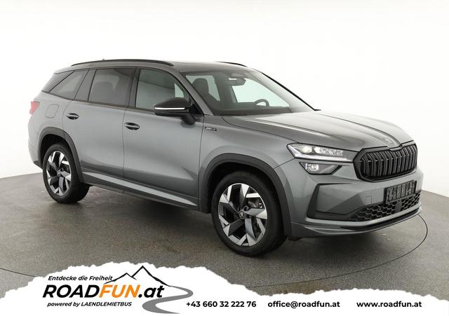 Skoda Kodiaq - 2.0 TDI 142 kW 4x4 Sportline DSG Sportline, Pano, AHK, Navi, Matrix, Side, Kamera, 19-Zoll, 4 J.-Garantie