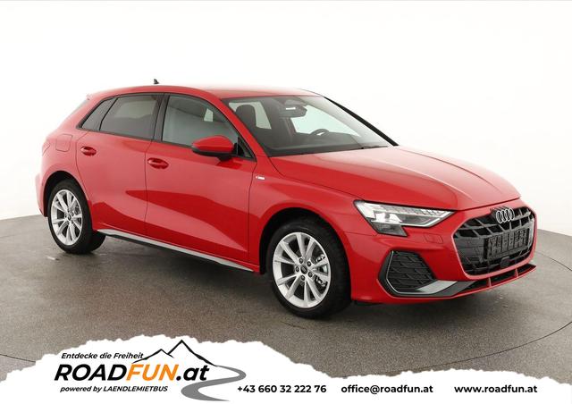 Audi A3 Sportback - TFSI 110 kW S line 35 S-tronic S-LINE, AHK, Matrix, Navi, el. Klappe, Kamera, Winter, 3 J.-Garantie