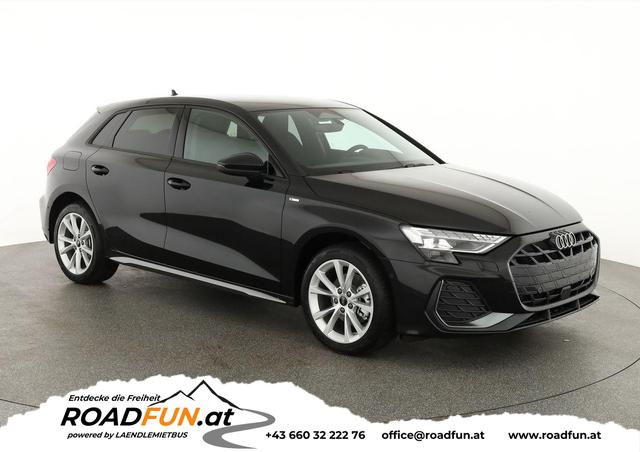 Audi A3 Sportback - TFSI 110 kW S line 35 S-tronic S-LINE, AHK, Matrix, Navi, el. Klappe, Kamera, Winter, 3 J.-Garantie