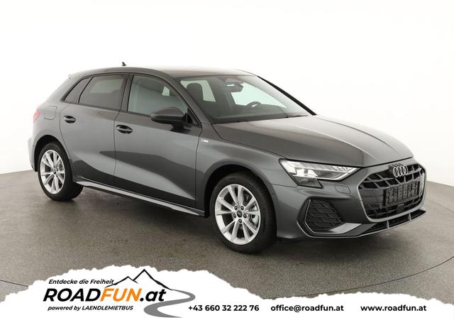 Audi A3 Sportback - TFSI 110 kW S line 35 S-tronic S-LINE, AHK, Matrix, Navi, el. Klappe, Kamera, Winter, 3 J.-Garantie