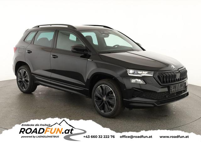 Skoda Karoq - Sportline 1.5 TSI DSG Sportline, Navi, CANTON, Matrix, AreaView, Side, Kamera, el. Klappe, FS-beheizbar, 5 J.-Garantie