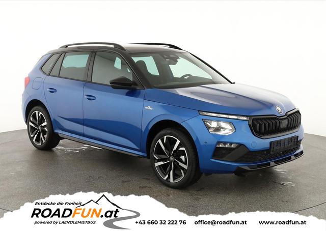 Skoda Kamiq - Monte Carlo 1.5 TSI DSG Carlo, Pano, AHK, Matrix, Navi, Side, 18-Zoll, 5 J.-Garantie