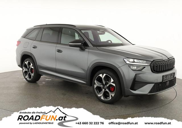 Skoda Kodiaq - 2.0 TSI 195 kW 4x4 RS DSG RS, AHK, Navi, Matrix, Canton, Side, FS-beheizbar, el. Klappe, Kamera, 20-Zoll, 5 J.-Garantie