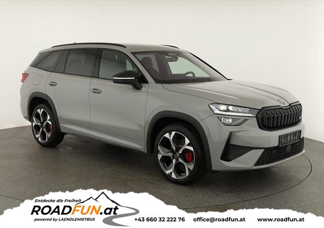 Skoda Kodiaq - 2.0 TSI 195 kW 4x4 RS DSG RS, AHK, Navi, Matrix, Canton, Side, FS-beheizbar, el. Klappe, Kamera, 20-Zoll, 5 J.-Garantie